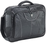 Falcon 17" Large Laptop Business Briefcase Bag  Black