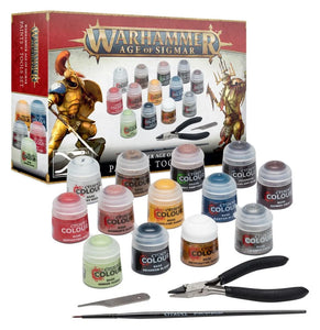 AGE OF SIGMAR PAINT AND TOOLS SET