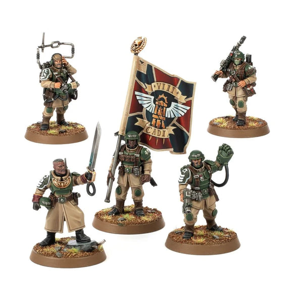 ASTRA MILITARUM Cadian Command Squad