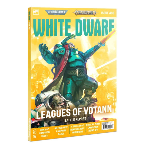 GAMES WORKSHOPE WHITE DWARF ISSUE 483