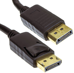 DisplayPort Male to Male Video Cable GOLD 1m
