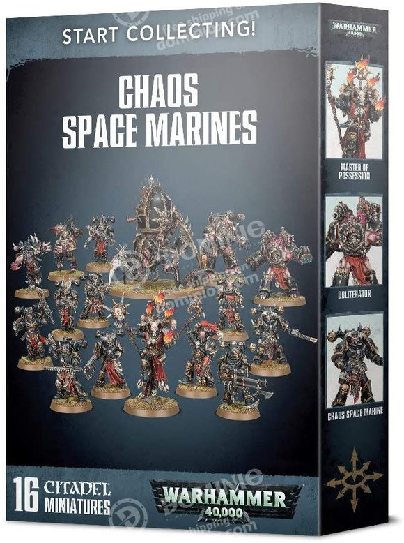 Warhammer 40,000 Chaos Space Marines Start Collecting!