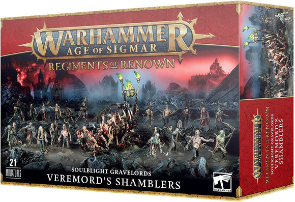 Games Workshop - Age of Sigmar - Regiments of Renown - Soulblight Gravelords: Veremord's Shamblers