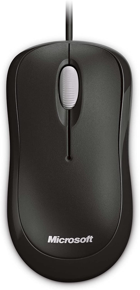 Microsoft Basic Optical Mouse - Black- Refurbished