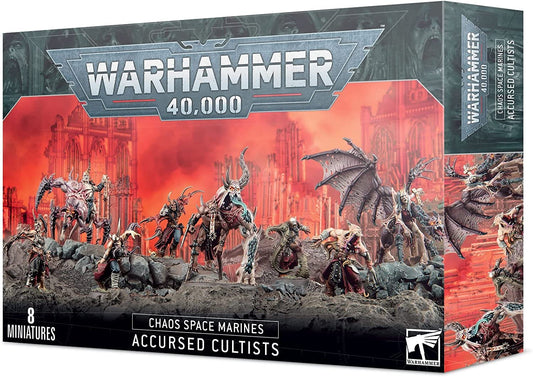 Games Workshop - Warhammer 40,000 - Chaos Space Marines: Accursed Cultists