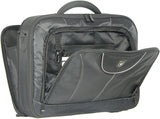 Falcon 17" Large Laptop Business Briefcase Bag  Black