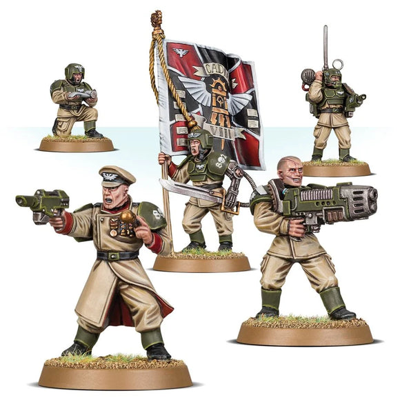 ASTRA MILITARUM CADIAN COMMAND SQUAD