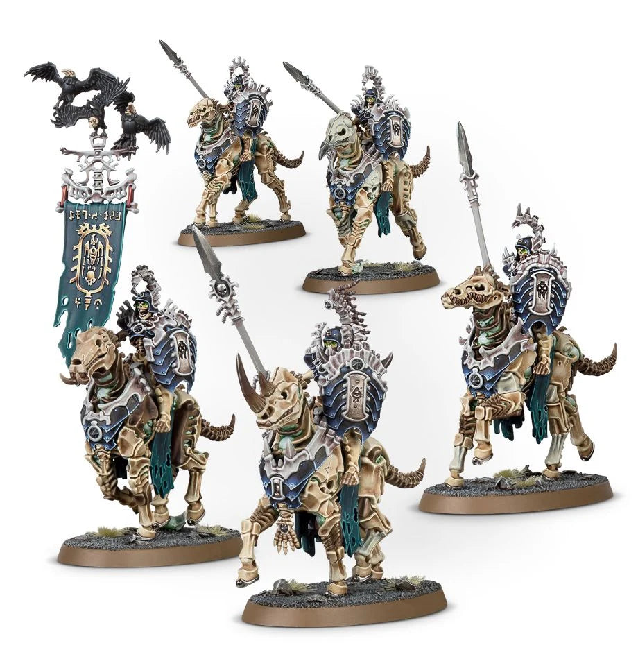 AGE OF SIGMAR OSSIARCH BONEREAPER LEGIONS Kavalos Deathriders