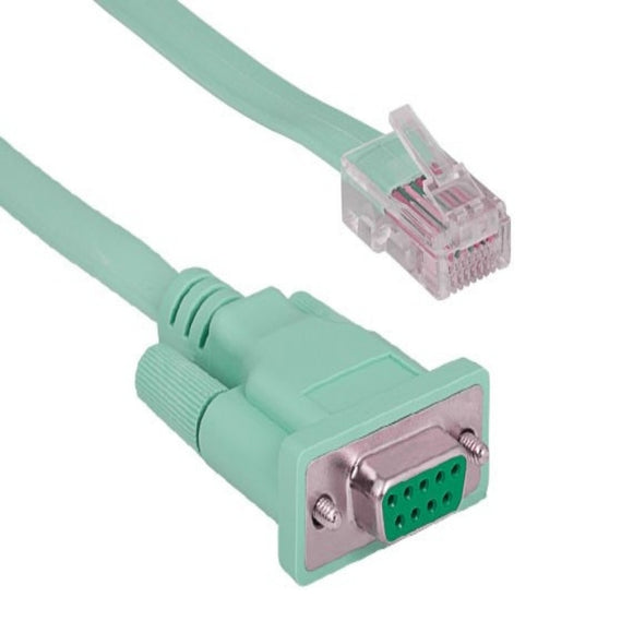 2m Cisco Console Cable DB9 Female to RJ45 Male