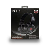 K19 Gaming Headphone Stereo Bass Wired Earphone With Noise Cancelling Mic