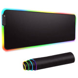 LED RGB Lighting Gaming Mouse Pad Mat for PC Laptop