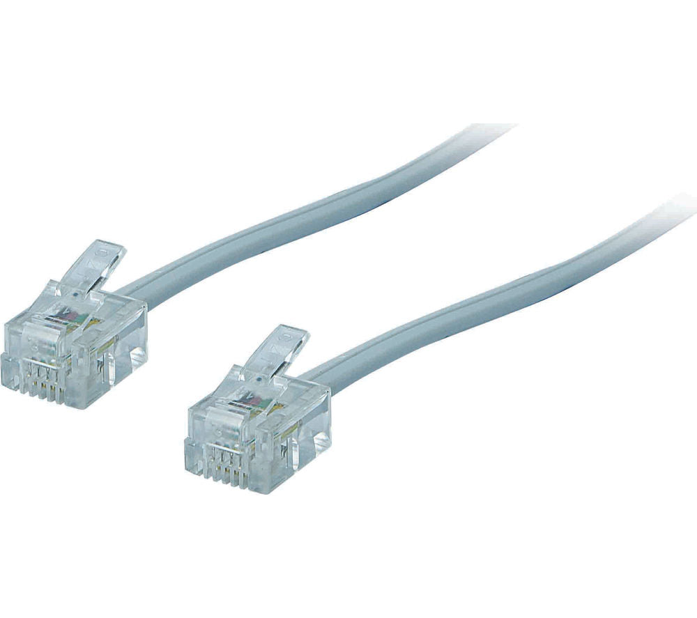 ADSL RJ11 TO RJ11 Cable 20M – Bee Computers