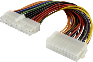 24 Pin male to 24 pin female extender 0.5m