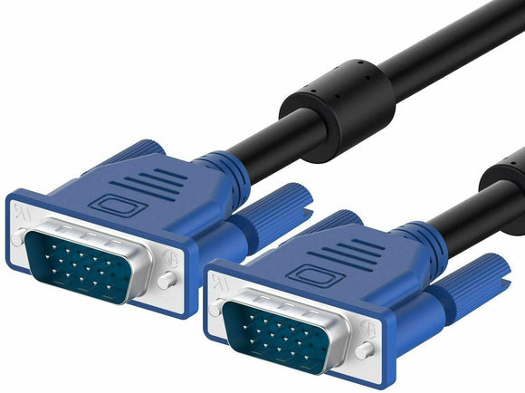 VGA to VGA (Male to Male) Cable/Lead  1.8m