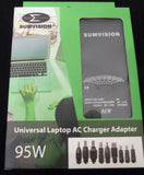 Sumvision Universal Laptop AC Charger Adapter Power Supply Charger 95W 9 tips