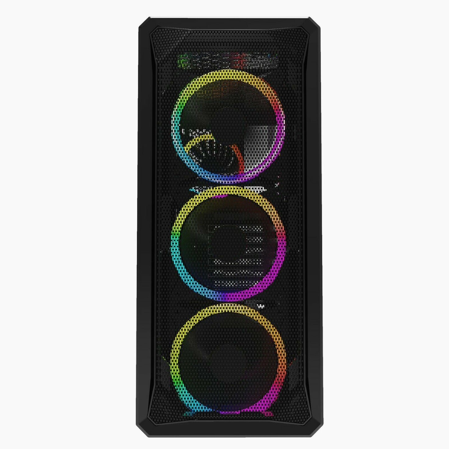 PC GAMING CASE ONLY iONZ KZ10 BLACK