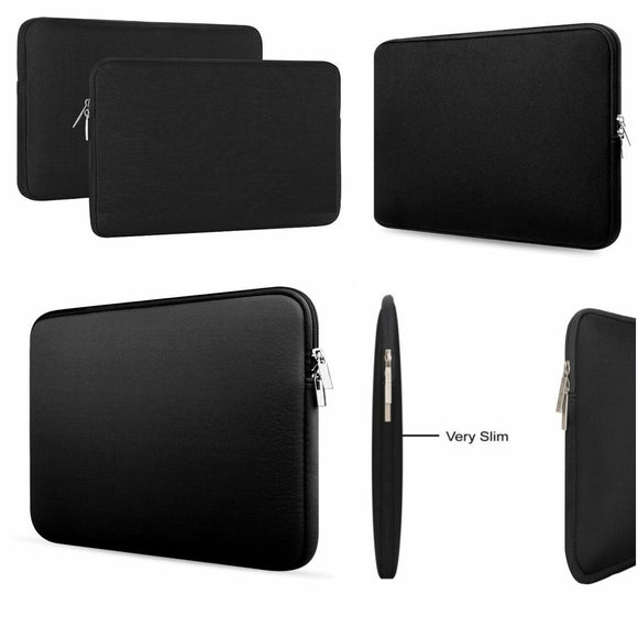 Black zipped tablet cases