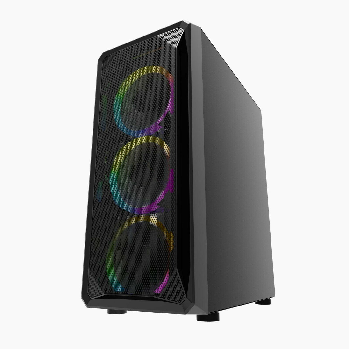 PC GAMING CASE ONLY iONZ KZ10 BLACK