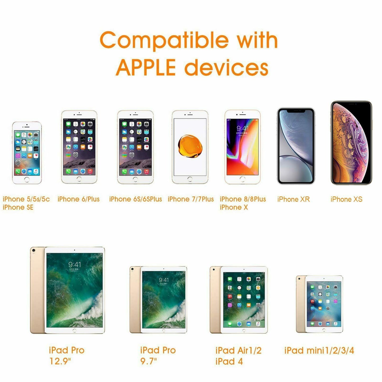 iPad Air Apple iPhone FROM 8 Pin to Digital AV TV HDMI Cable Adapter 1080P