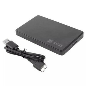 External HDD Caddy Black Slim USB 3.0 To SATA 2.5″ Hard Drive SSD Enclosure