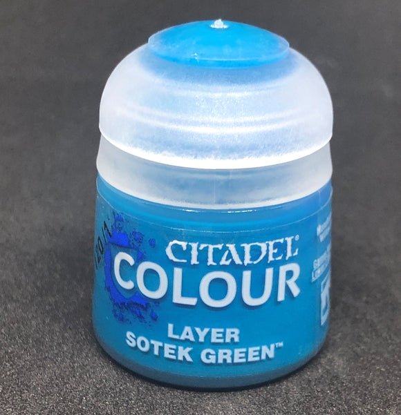 LAYER  Sotek green