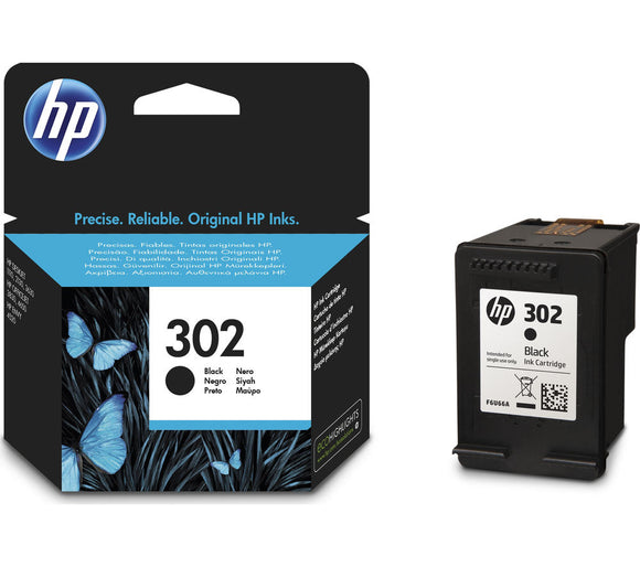 HP 302 Black Ink Cartridge